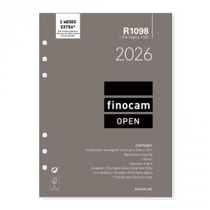 Recambio agenda R1098 anual 2026 1000 día página