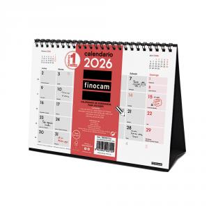 Calendario sobremesa escribir S 2026