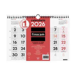 Calendario pared números grandes M 2026