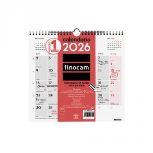 Calendario pared escribir M 2026
