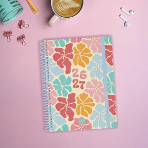Agenda cuarto semana vista horizontal Diva Spring 2026-2027