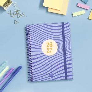 Agenda cuarto semana vista horizontal Diva Olas 2026-2027