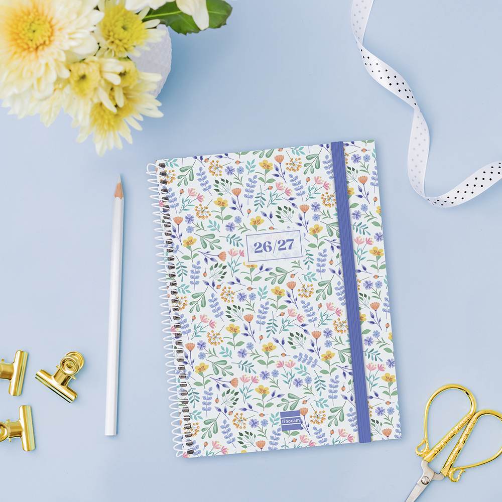 Agenda cuarto secundaria día página Fiori 2026-2027