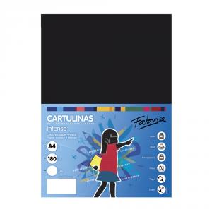 Cartulina A4 negro 50 unidades