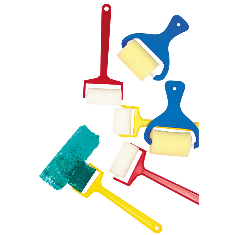 Rodillo de espuma 6 unidades