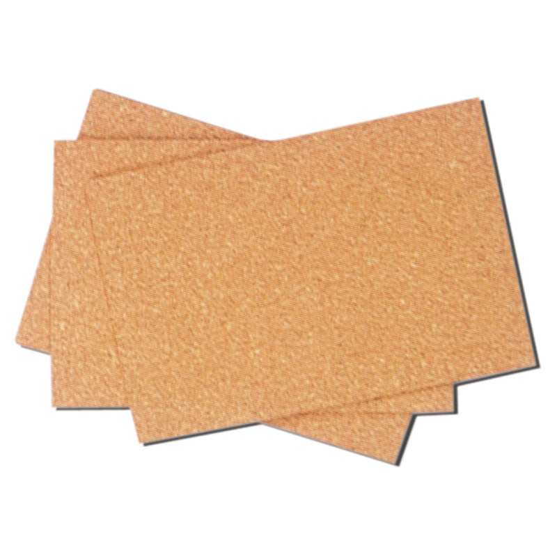 Láminas de corcho 45x30x0,4 cm. 10 unidades
