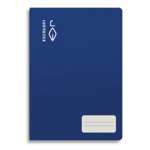 Cuaderno cuarto azul pauta Montessori 5mm 32 hojas