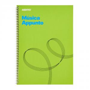 Cuaderno de música Additio Appunto