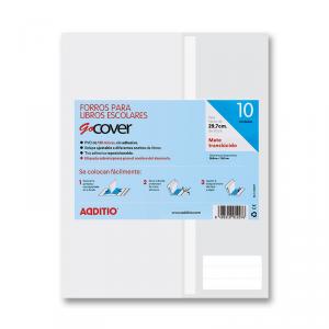Forro para libros modelo funda 29,7cm. 10 unidades