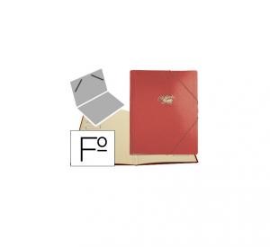 Carpeta clasificadora rojo