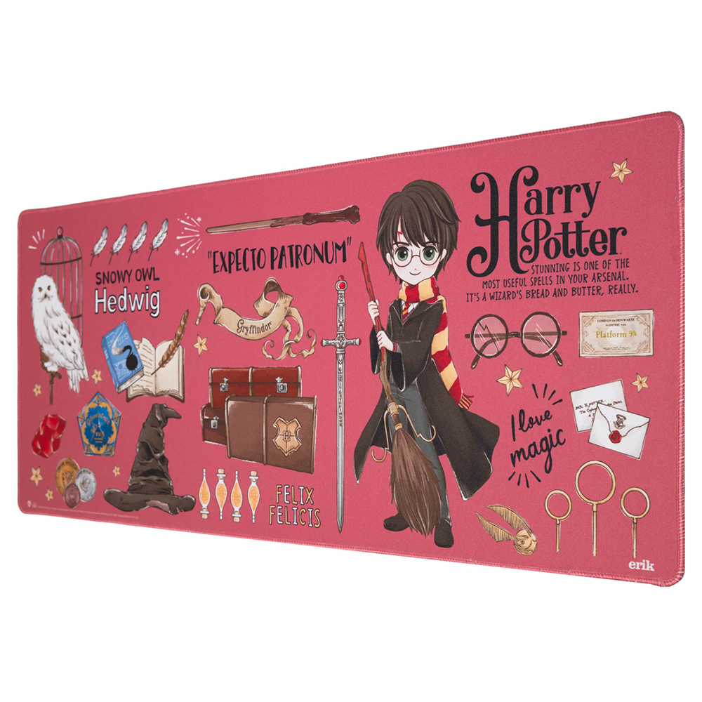 Alfombrilla XXL para ratón Harry Potter