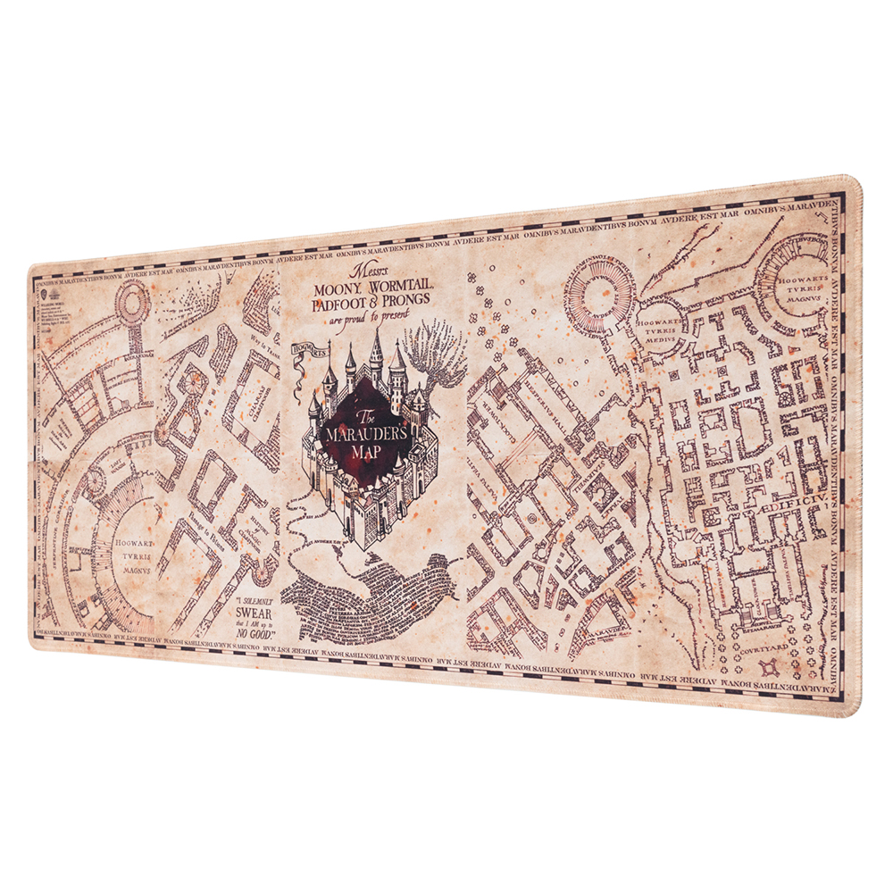 Alfombrilla XXL para ratón Harry Potter mapa del merodeador