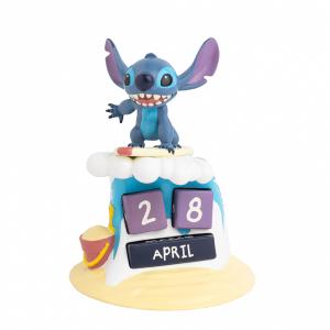 Calendario perpetuo 3D Disney Stitch surfer