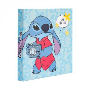 Álbum de fotos 16x16cm Stitch 22 páginas autoadhesivas Disney Stitch tropical