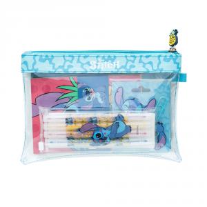 Kit de papelería Disney Stitch tropical
