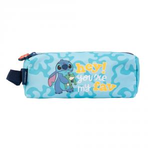 Portatodo rectangular Stitch tropical con asa