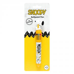 Bolígrafo 3D 10 colores Snoopy Lazy Days