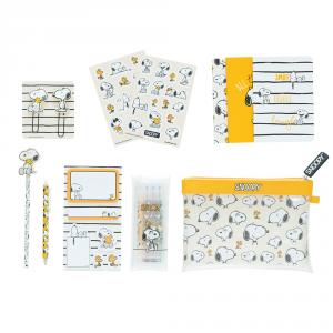 Set de papelería Snoopy Lazy Days