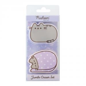 Set gomas de borrar jumbo Pusheen Moments