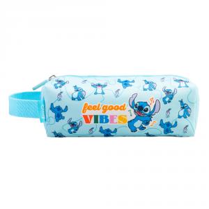 Portatodo rectangular Disney Stitch waves