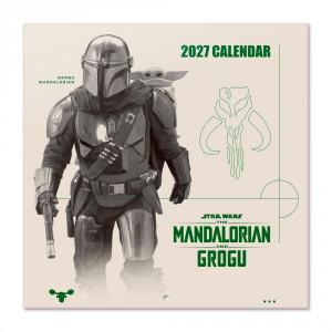 Calendario 2027 30x30cm Star Wars The Mandalorian and Grogu
