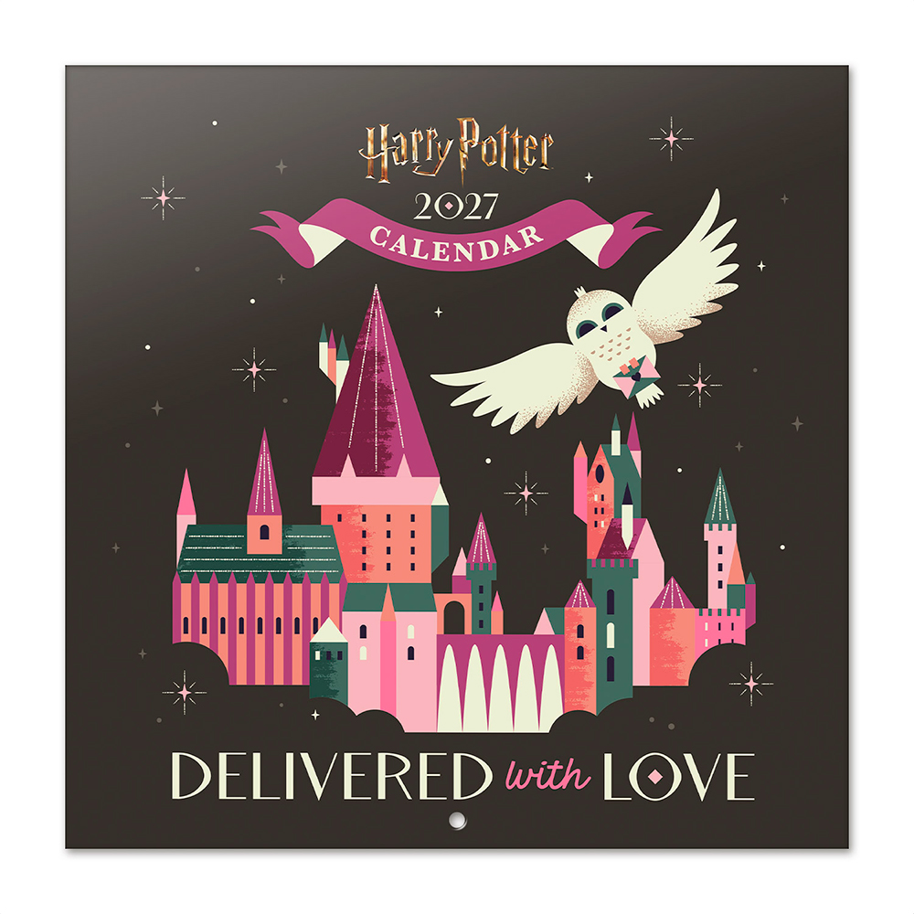 Calendario 2027 30x30cm Harry Potter