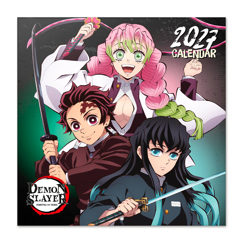 Calendario 2027 30x30cm Demon Slayer Swordsmith Village
