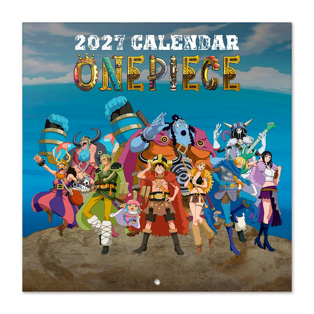 Calendario 2027 30x30cm One Piece Elbaph