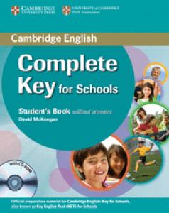 Complete Key for Schools Student s Book without Answers with CD-ROM