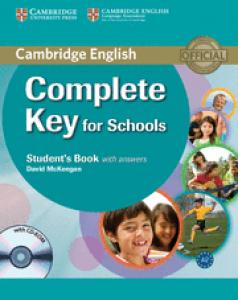 Complete Key for Schools Student s Book with Answers with CD-ROM