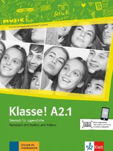 Klasse! a2.1, libro del alumno PluS audio PluS video
