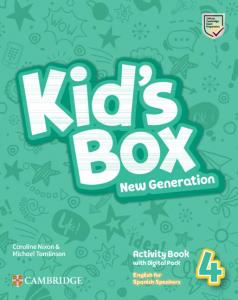 Kid s Box New Generation English for Spanish Speakers Level 4 Activity Book with·Avanzado