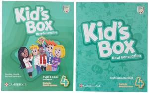 Kid´s box new generation level 4 pupil´s pack Andalusia edition english for spanish speakers
