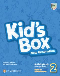 Kid s Box New Generation English for Spanish Speakers Level 2 Activity Book with·Básico