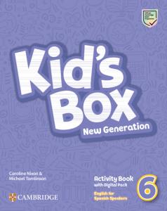 Kid s Box New Generation English for Spanish Speakers Level 6 Activity Book with·Avanzado