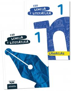 Lengua y Literatura 1 PluS Complemento Canarias·E.S.O..1er Curso·Mira
