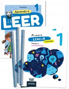 Lengua 1. A las tres. PluS Aprendo a leer con Detectives del recreo·Primaria.1er Curso·Mira