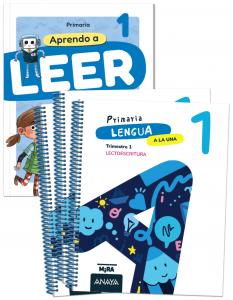 Lengua 1. A la una. PluS Incluye Aprendo a leer con Detectives del recreo·Primaria.1er Curso·Mira