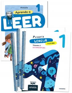 Lengua 1. A la una. PluS Aprendo a leer con Detectives del recreo·Primaria.1er Curso·Mira