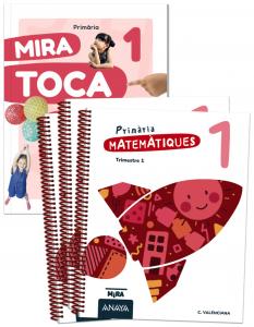 Matemàtiques 1. PluS Mira, toca, sent... les mates 1·Primaria.1er Curso·Mira