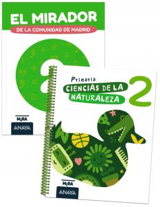 Ciencias de la Naturaleza 2 PluS El mirador de la Comunidad de Madrid·Primaria.2ºCurso·Mira