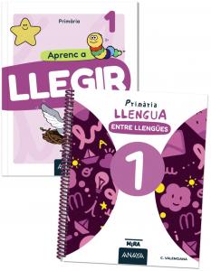 Llengua 1. Entre llengües PluS Llengua 1. Aprenc a llegir·Primaria.1er Curso·Mira