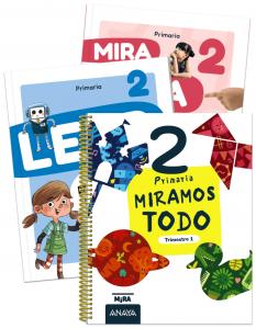 Miramos todo 2. Primer trimestre. PluS Detectives del recreo PluS Mira, toca, siente..·Primaria.2ºCurso·Mira