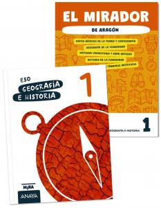 Geografía e Historia 1 PluS El mirador de Aragón·E.S.O..1er Curso·Mira