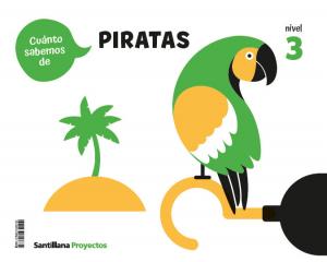 CUANTO SABEMOS NIVEL 3 LOS PIRATAS·Infantil.3er Curso