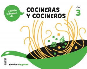 CUANTO SABEMOS NIVEL 3 LOS COCINEROS·Infantil.3er Curso