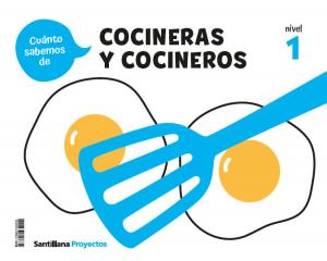 CUANTO SABEMOS NIVEL 1 LOS COCINEROS·Infantil.1er Curso