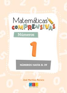 Matemáticas comprensivas. Números 1