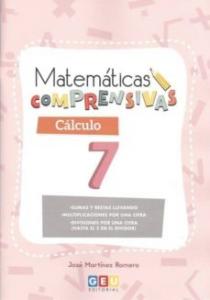 Cuaderno de Refuerzo de Matemáticas comprensivas. Cálculo 7