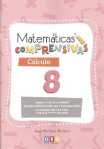 Cuaderno de Refuerzo de Matemáticas comprensivas. Cálculo 8